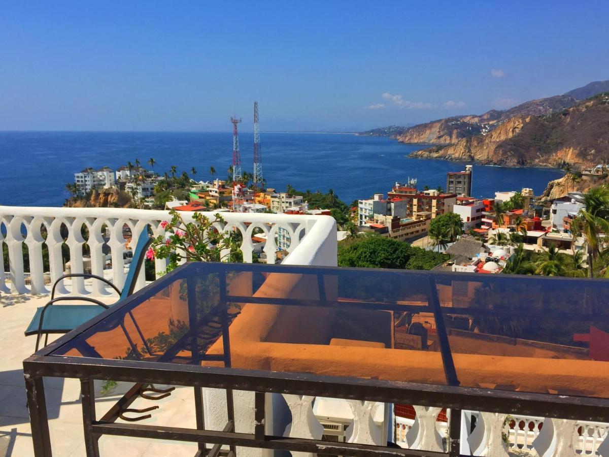 Penthouse Vlm Gran Terraza 200 Metros Vista Inmejorable Piscina Gigante Vila Acapulco Exterior foto